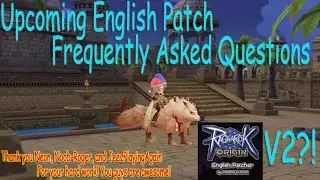 Ragnarok Origin - English Patcher Update!