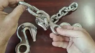 MARINENOW 316 Stainless Steel Eye Grab Hooks