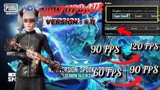 WOW 😱💥PUBG Mobile 4.0 Super Smooth Graphics Test 🔥 New Update Gameplay