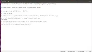 Problem: VT-x is disabled in the BIOS for all CPU modes (VERR_VMX_MSR_ALL_VMX_DISABLED)