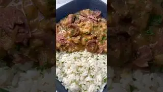 Простейший рецепт белой фасоли из Луизианы #рецепт #cajunrecipe