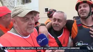 Il carro dei Giuvanettiell vince la Carrese di Portocannone