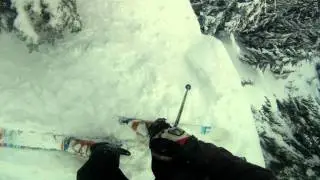 Stevens Pass 5 day edit Powder Skiing w/ cliffs & powder