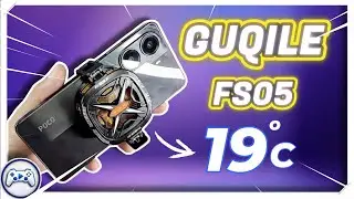 GUQILE FS05 O Melhor Cooler Gamer do Aliexpress | Como Baixar a Temperatura do Seu Celular