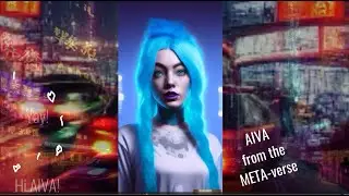 Future Fusion: AIVA, the AI Influencer, Chats with MyBearo about Tech, Creativity, and Content!
