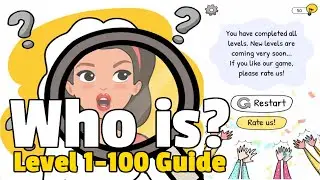Who is? Brain Teaser & Riddles Level 1-100 Complete Walkthrough