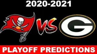 Tampa Bay Buccaneers vs Green Bay Packers Prediction! NFL Playoffs 2020-2021 Season