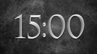 15 Min Countdown | Legendary Silver Fantasy Timer with Style