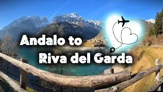 ANDALO TO RIVA DEL GARDA🇮🇹| 2025 travel vlog |සිංහල Vlog #belviaggio #travel #snow #rivadelgarda 