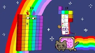Nan Cat join Rainbow Club Numberblocks - Numberblocks fanmade