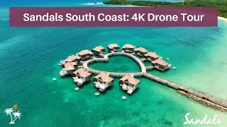 Sandals South Coast: 4K Drone Tour