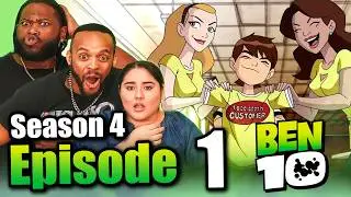 BEN ITS ON THE MATRIX! | Ben 10 Season 4 Episode 1 REACTION 