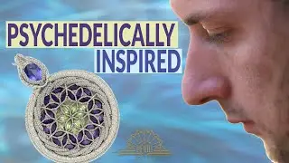 Pearl Psychedelic SPOTLIGHT Sacred Geometry Wire Wrapper TRISTAN DUNN