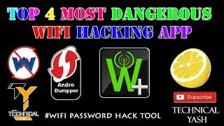 TOP 4 Most Dangerous Wifi Hacking Apps 2017