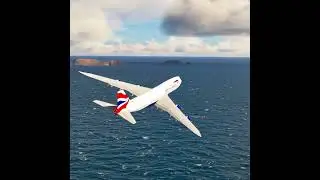 The Great Pilot Boeing 747 BRITISH Airways taxi and takeoff from madeira airport