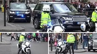 Metropolitan Police // Special Escort Group // Escorting The Duke & Duchess of Cambridge