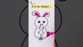 Easy Steps to Sketch an Adorable Rabbit! 🐇 | Art for Kids