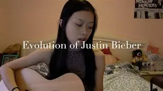 Evolution of Justin Bieber