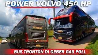 Bus Tronton Sasis Volvo Kalau di Geber Makin Mantap