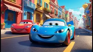 Rainbow Racing Cars &ndash; Guess the Winner! | Fast & Fun Kids Car Song | Colorful Racing Adventure