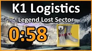 K1 Logistics: Legend - 0:58 Platinum - Hunter