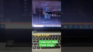 CodeTech |CDAC | #codetechwithvivek #daccourse #viveksingh  #codetech #helloworld #cdacourse #reels