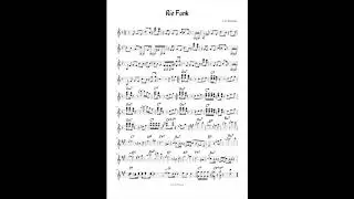 Rio funk- Lee Ritenour- sheet music, nuty