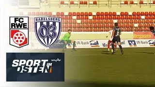 Regionalliga: FC Rot-Weiß Erfurt - SV Babelsberg 6:2 (2:0) | Sport im Osten | MDR