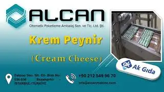 Alcan Makine - Krem Peynir, Piknik Paket (Cream Cheese -Portion Pack)