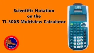 Как использовать научную нотацию на многоэкранном калькуляторе TI-30XS