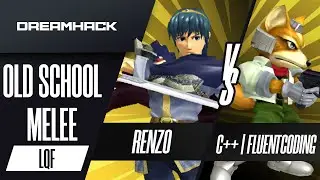 Renzo vs C++ | FluentCoding - Old School Melee Losers Quarters - DreamHack Rotterdam