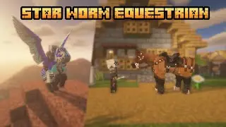 ЛУЧШИЙ МОД ДЛЯ ВСАДНИКОВ НА КОНЯХ | Star Worm Equestrian (SWEM) | Подробный обзор мода #25