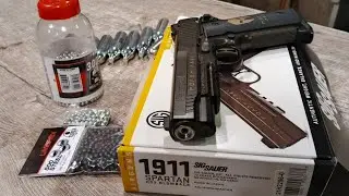 Sig sauer spartan 1911  Co2 Airpistol #airgun 