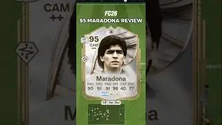 95 Maradona Review in EA FC 26, El Diego never disappoints😤⚽ #shorts #short #eafc26 #fc26 #fifa
