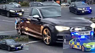 *6 Car Response* Multiple Tactical Vehicle Interception Unit Responding Greater Manchester Police