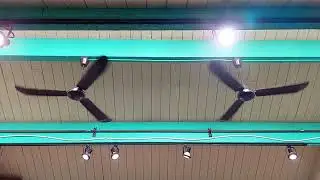 GONE FOREVER! Canarm CP56 Industrial Ceiling Fans (1-2 of 5): Part II/Demo