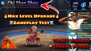 🔥Heroes Infinity: 🔥Chi Shan Shou Upgrade to Level 120 🔥| Full Upgrade & Gameplay 🔥| Rusman Epic