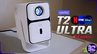 Proyector Wanbo T2 Ultra Review | PERFECTO para Armar tu Cine en Casa AliExpress