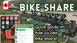 How to Bike Share | Quick Guide on How to Use Bike Share Toronto | Living in Canada