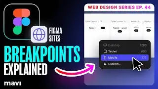 Как использовать точки останова на сайтах Figma (Веб-дизайн, эпизод 44 &bull; #figma #ux #ui #course)