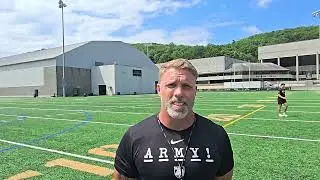 Mike Vitti, Army Veteran, USMA '08 Grad, Coached 2024 Joe Moore Award Winners, Top O Line in Country