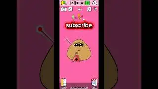 pou makan obat #gamepou #gaming #pougame #games #gameplay #funny #game #animation