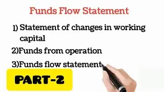Funds flow statement - Changes in working capital in tamil |part-2|  #management #accounting