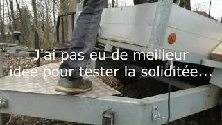 Diy - Syst&egrave;me de levage pour remorque basculante