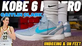 ARE THESE WORTH RESALE? 🤔 Kobe 6 Protro &ldquo;Caitlin Clark&rdquo; UNBOXING + On Feet!