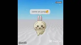 come on jump 🥰 #shitpost #catalogavatar #chiikawa #momonga #satodennis #iliketobitegojosankles