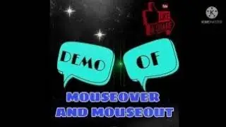 Demo of mouseover and mouseout💥✨ #html🔥🔥