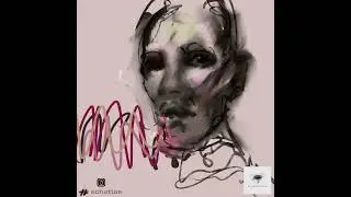 Intuitive digital portrait painting on procreate #art #shorts #timelapse #processvideo