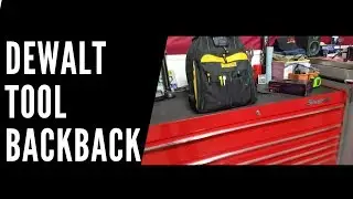 Mobile Tech setup with the DEWALT Tool Backpack