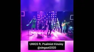 PSALMIST KINGSLEY@SingOut2020 with Unigs#HETURNEDIT